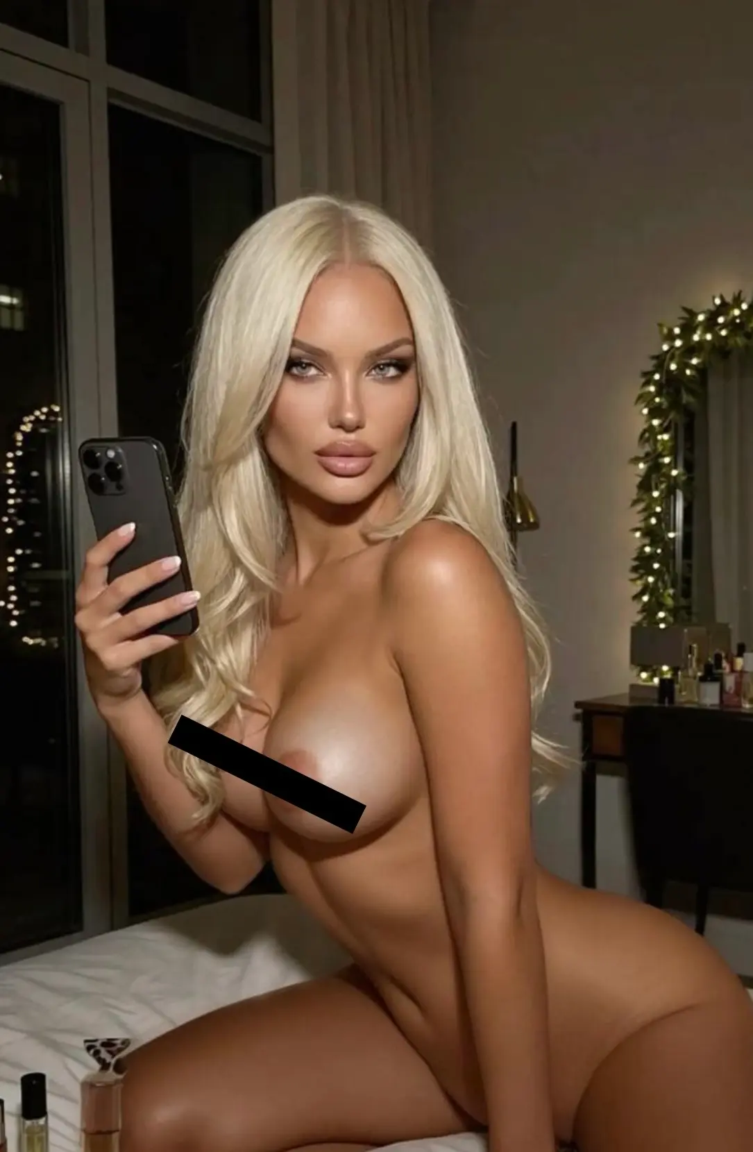 One-click AI undress interface showing instant transformation
